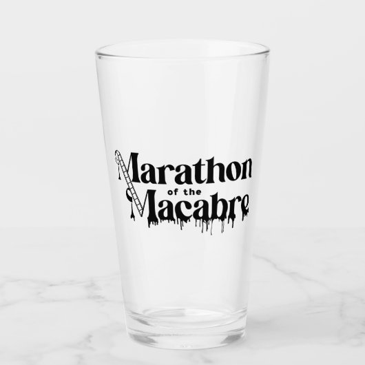 MOTM24 Pint Glas - Zwart (Voorkant)