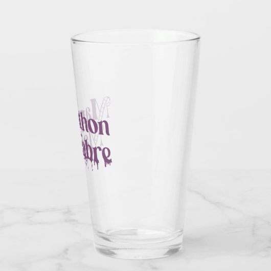 MOTM24 Pint Glass - Paarse Glas (Links)