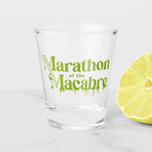 MOTM24 Shot Glass - Groen Glas (Voorkant)