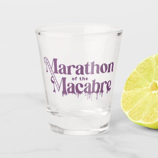 MOTM24 Shot Glass - Paarse Shot Glas (Voorkant)