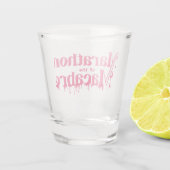 MOTM24 Shot Glass - Roze Glas (Achterkant)