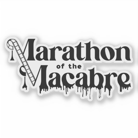 MOTM24 Sticker - Zwarte Logo op Wit (Voorkant)