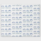 Moto Bike Cross Cadeaupapier (Vlak)