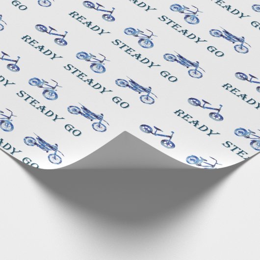 Moto Bike Cross Cadeaupapier (Hoek)