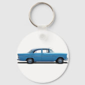 Moto |  Blauwe Holden Sleutelhanger (Voorkant)