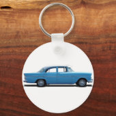 Moto |  Blauwe Holden Sleutelhanger (Voorkant)