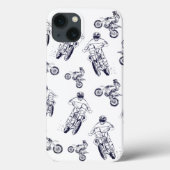Moto Cross Case-Mate iPhone Case (Achterkant)