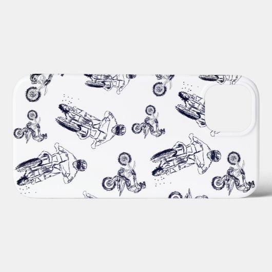 Moto Cross Case-Mate iPhone Case (Achterkant (horizontaal))