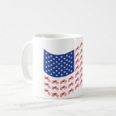 mOTO-cROSS-fLAG-wAVE Koffiemok (Voorkant links)