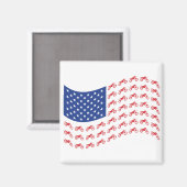 mOTO-cROSS-fLAG-wAVE Magneet (Voorkant / Achterkant)