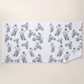 Moto Cross Strandlaken (Voorkant)