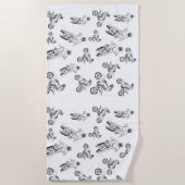 Moto Cross Strandlaken (Voorkant)