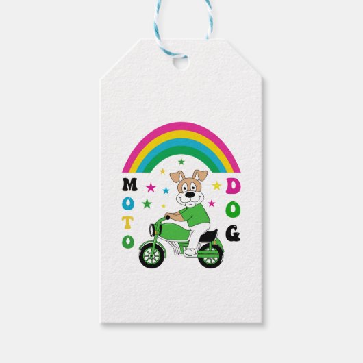 Moto Dog Cadeaulabel (Voorkant)
