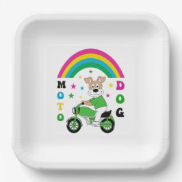 Moto Dog Papieren Bordje