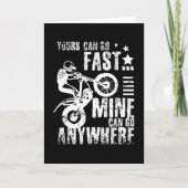 Moto-fiets Kaart (Voorkant)