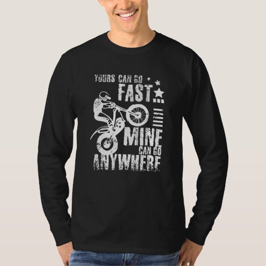 Moto-fiets T-shirt (Voorkant)