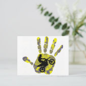 Moto Fresh Paint Briefkaart (Staand voorkant)