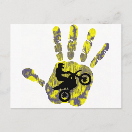 Moto Fresh Paint Briefkaart (Voorkant)