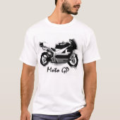 Moto GP BW T-shirt (Voorkant)