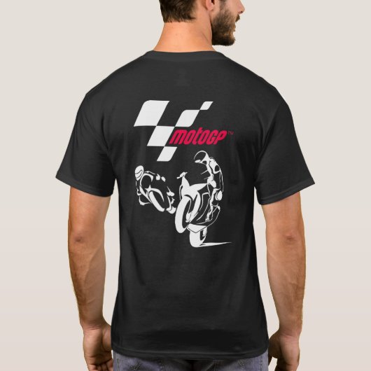 Moto Gp Super Bikes Grand Prix Motorcycle Racing T-shirt (Achterkant)