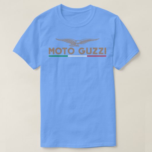 Moto guzzi adelaar lijm embleem moto guzzi t-shirt (Design voorkant)