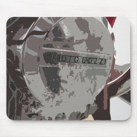 Moto Guzzi Mousepad Muismat (Voorkant)