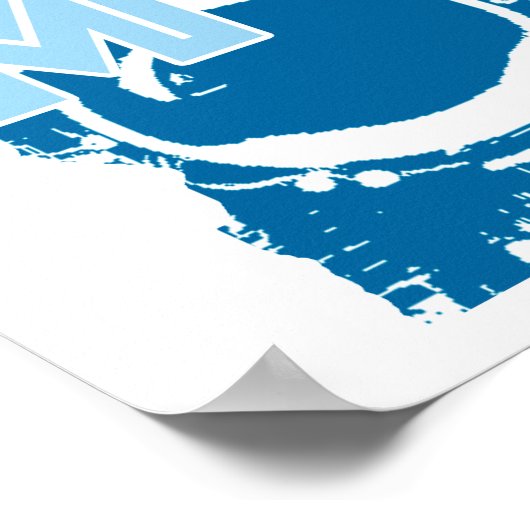 Moto Guzzi V7 Stone Engine Block Poster (Hoek)