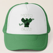 Moto Guzzi V7 Stone Engine Block Trucker Pet (Voorkant)