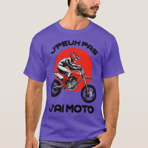 Moto Homme Jpeux Pas JAi Moto T-shirt