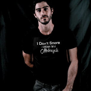 MOTO Ik Slaap Niet Motor Droom Biker T-shirt