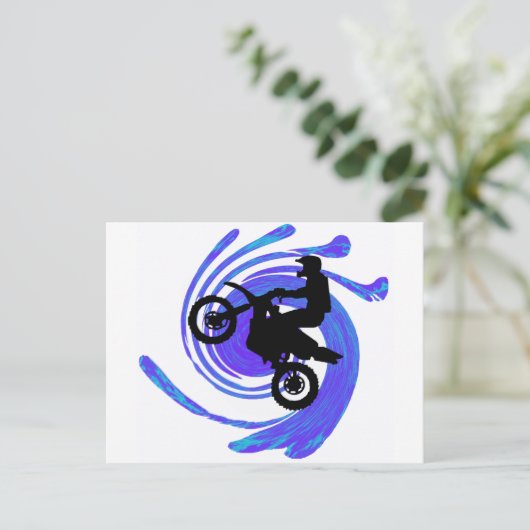 Moto-korst Briefkaart (Staand voorkant)