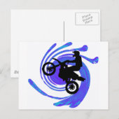 Moto-korst Briefkaart (Voorkant / Achterkant)