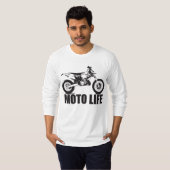 Moto Life T-shirt (Voorkant volledig)