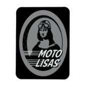 Moto Lisas Magnet Magneet (Verticaal)