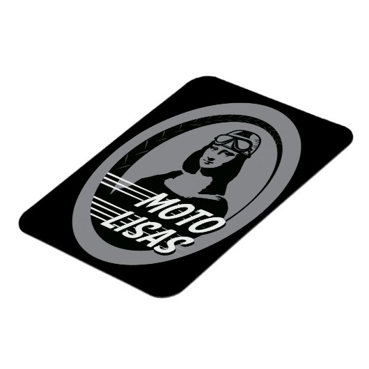 Moto Lisas Magnet Magneet (Linkerzijde)