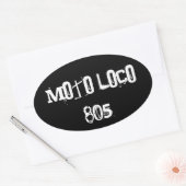 Moto Loco "805" Sticker (Envelop)