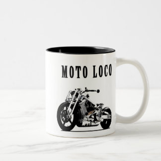 Moto Loco Coffee-Mok Tweekleurige Koffiemok