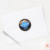 Moto Loco-Sticker Ronde Sticker (Envelop)