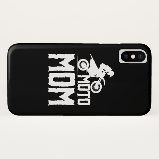 Moto Ma Motorcross Case-Mate iPhone Case (Achterkant (horizontaal))