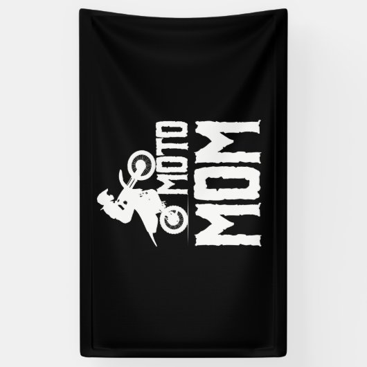 Moto Ma Motorcross Spandoek (Verticaal)