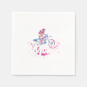 Moto mam Motocross motorfiets Biker Gift Servet