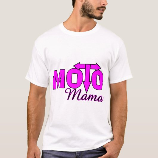 Moto Mama T-shirt (Voorkant)