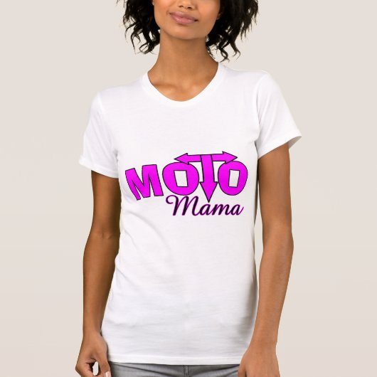 Moto Mama T-shirt (Voorkant)