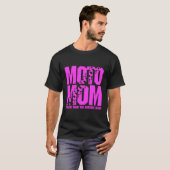 Moto Moeder Er dan de gemiddelde moeder T-shirt (Voorkant volledig)