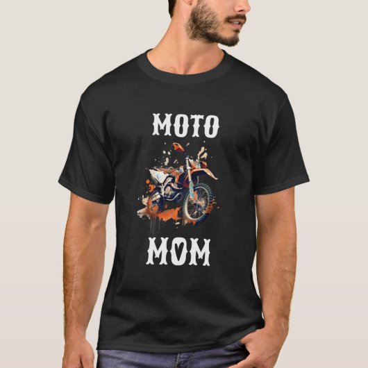 Moto Mom T-shirt (Voorkant)