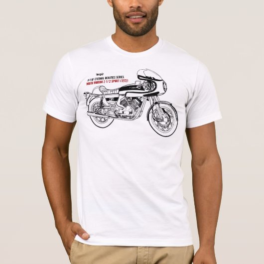 Moto Morini Sport (1973) T-shirt (Voorkant)