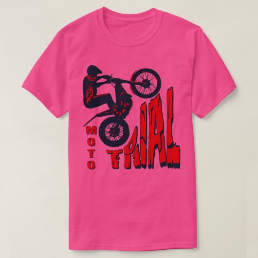 Moto-proefversie - Bike-motorfiets T-shirt (Design voorkant)