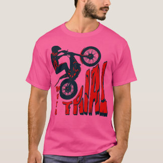 Moto-proefversie - Bike-motorfiets T-shirt