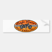 Moto raceverslaafde bumpersticker (Voorkant)