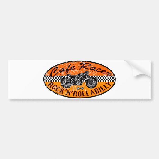 Moto raceverslaafde bumpersticker (Voorkant)